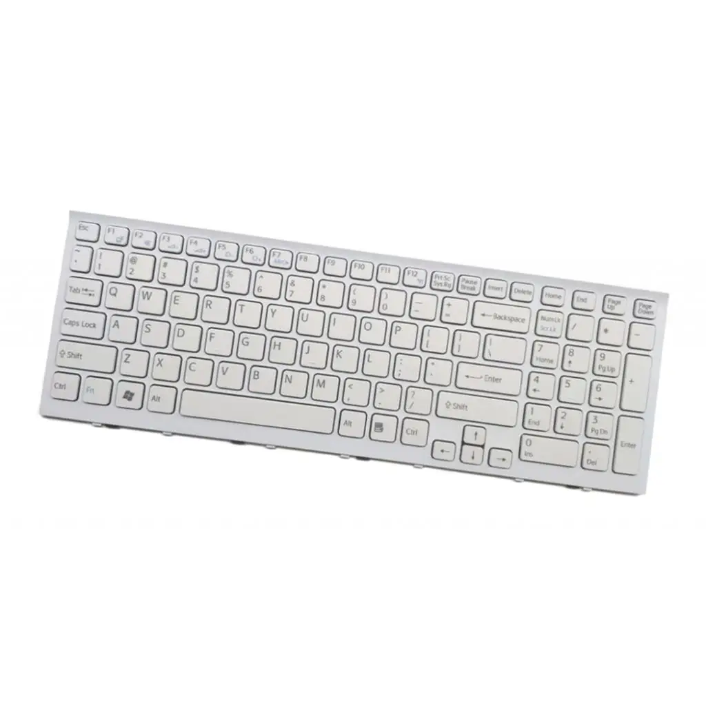 Backlit Laptop Replacement Keyboard New US Standard for Sony Vaio VPC-EH11FX VPC-EH Series