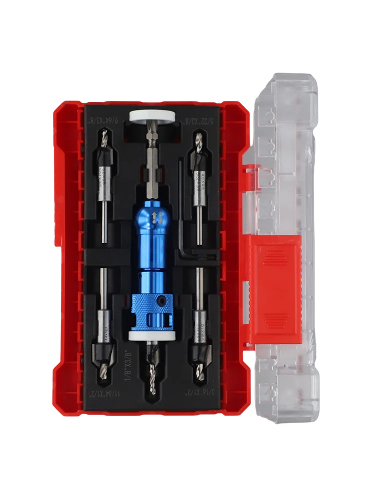 สําหรับเจาะกดคาร์ไบด์ Tipped Countersink เจาะ Bits เปลี่ยนได้ Pilot เจาะ Bit Clean และ Professional Holes