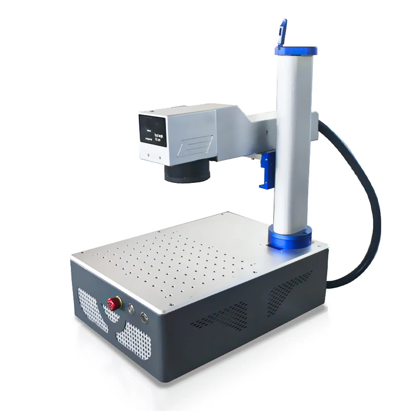 Portable Desktop Laser Marking Machine for Metal Maquina Laser Fibra Impresora Grabadora Engraving Fiber Laser Marking Machine