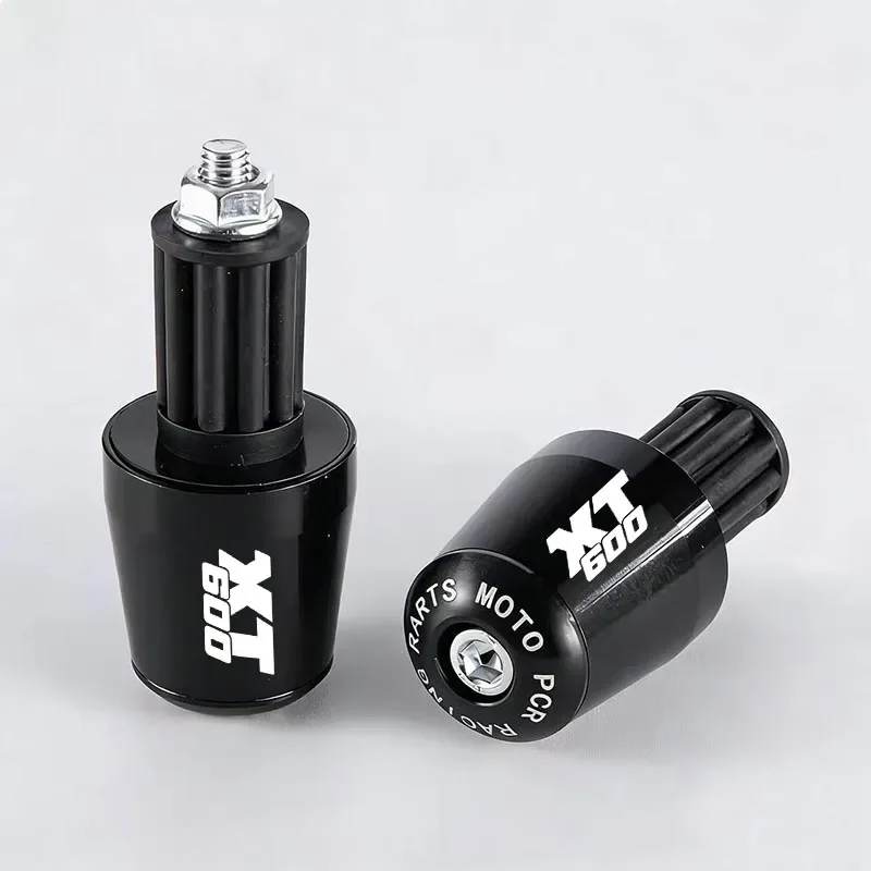 For Yamaha XT600 XT 600 XT600Z XT600E XT600ZE CNC Aluminum Motorcycle Accessories Handlebar Grips Ends Handle Bar Cap End Plug