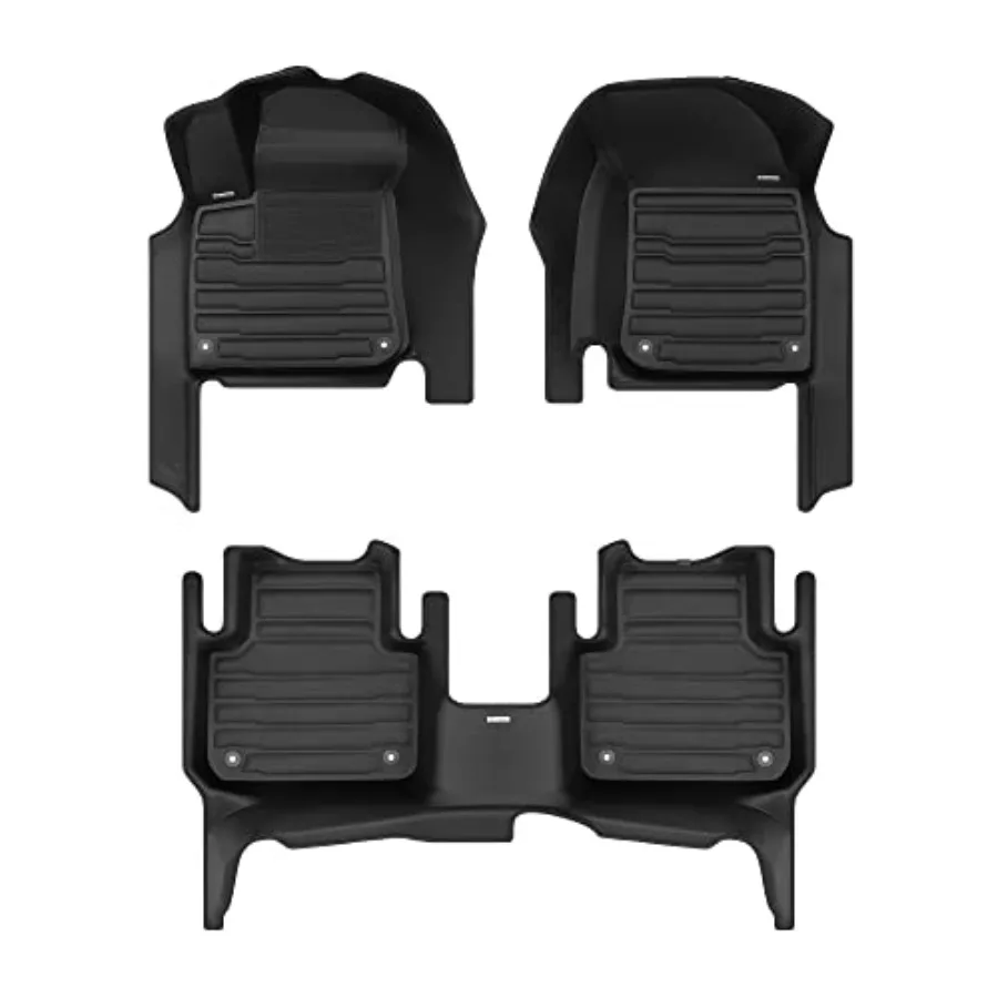 

For Porsche Cayenne 20192026 Models Custom Car Mats with Maximum Coverage for All Weather Conditions Laser Measured Fit Complet