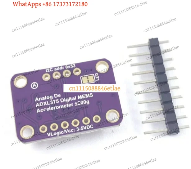 k3 Universal ADXL375 3-Axis High-G Accelerometer Module ±200g I2C/SPI Interface Shock Detection Spare Parts