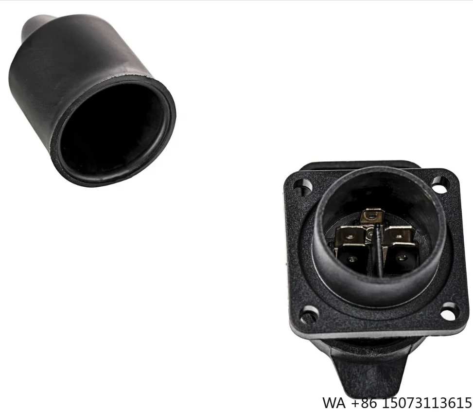 

Водонепроницаемая 3-контактная розетка для прицепа, 12 В, 3-полюсный разъем европейского стандарта