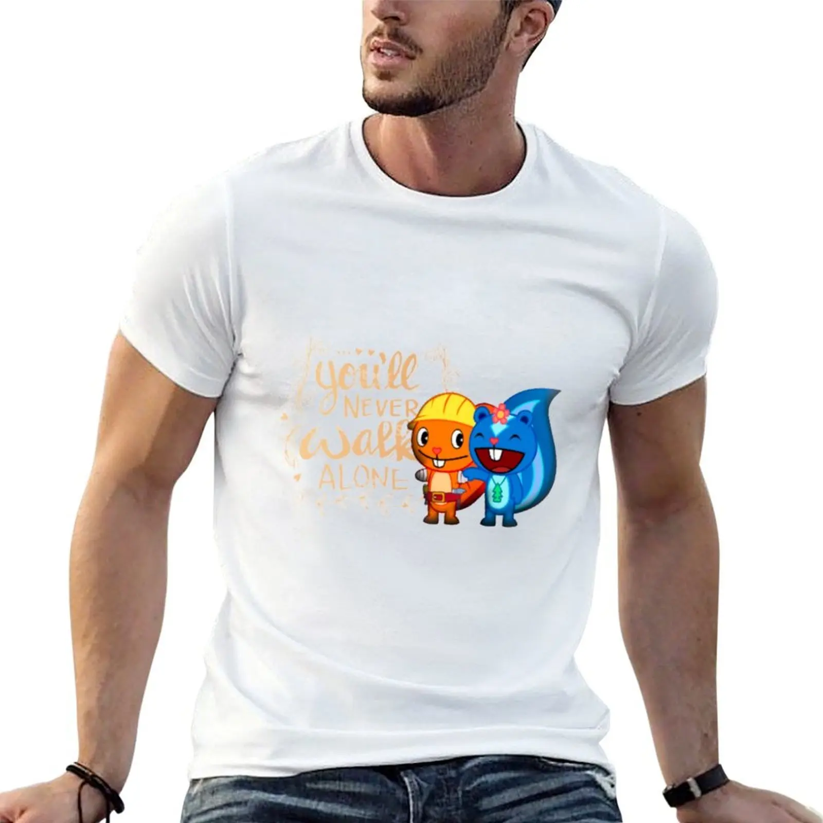 

Petunia and Handy Happy Tree Friends - Magical T-Shirt mens graphic t shirts man graphic t shirt T-Shirt