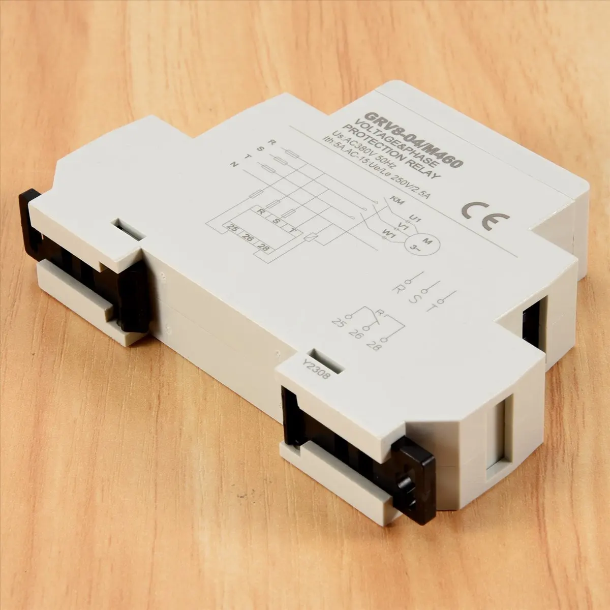 A72Z GRV8-04 M460 3-Phase Voltage Monitoring Relay Phase Sequence Phase Failure Protection Voltage Control Relay