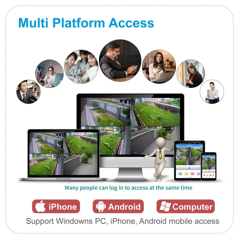 2.4G E27 Light Bulb Wifi Camera Night Version Security Protection 360° HD IP Camara Vigilancia IR Smart Home Cctv PIX-LINK image 4