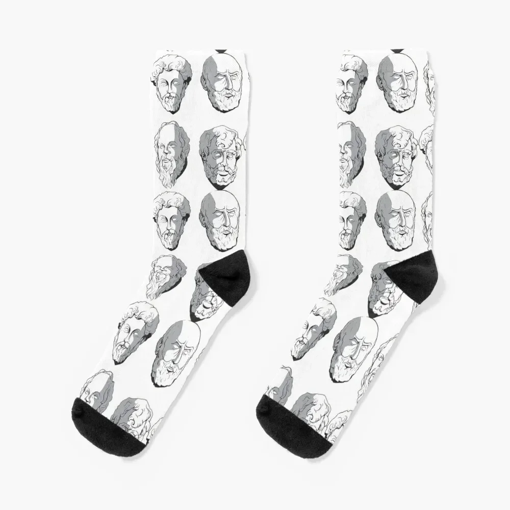 

stoic philosophers Socks Stockings man Rugby Climbing kids Ladies Socks Men's