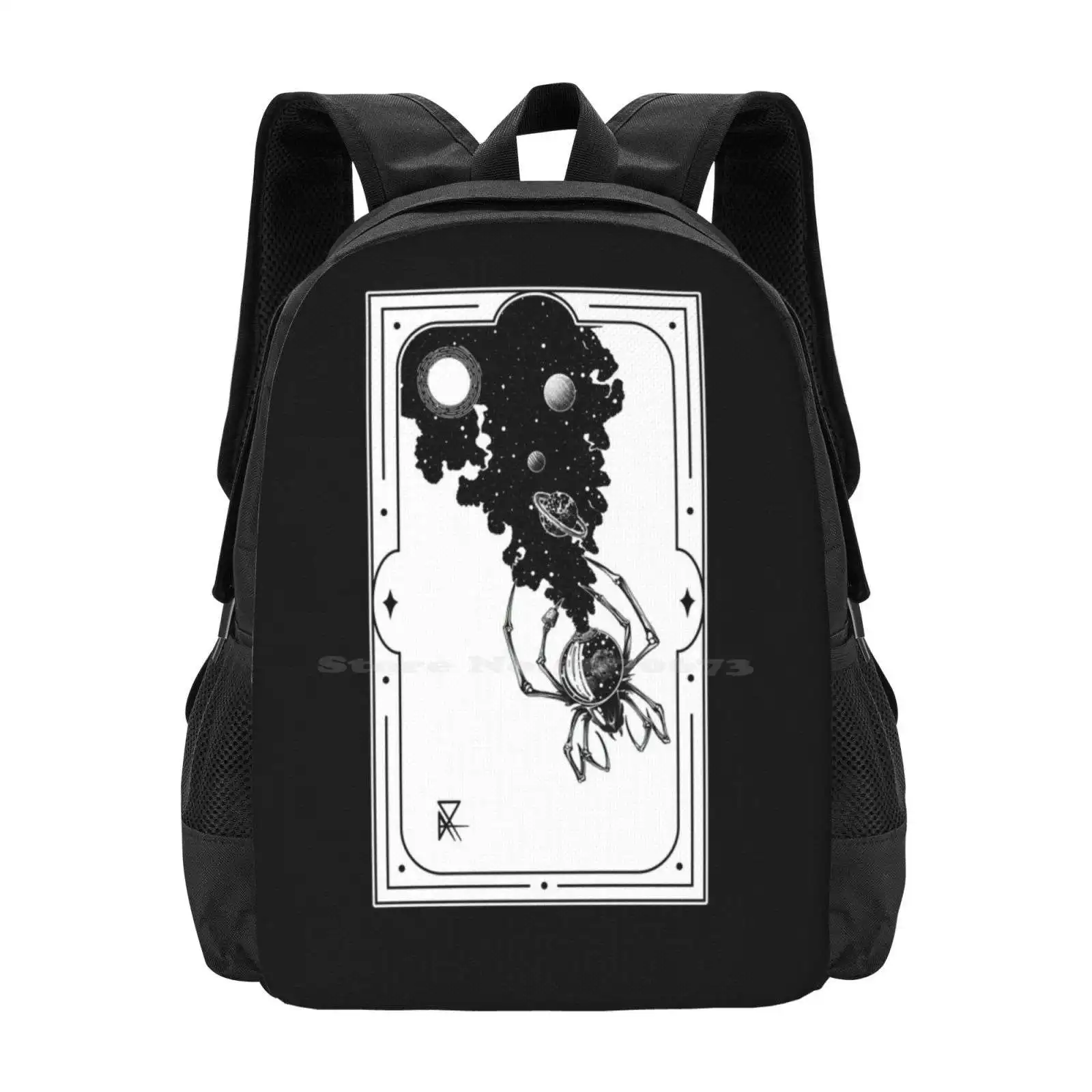 How The Universe Came Into Being - Spiderverse Hot Sale Schoolbag Backpack Fashion Bags Universe Spider Glass Ball Planets