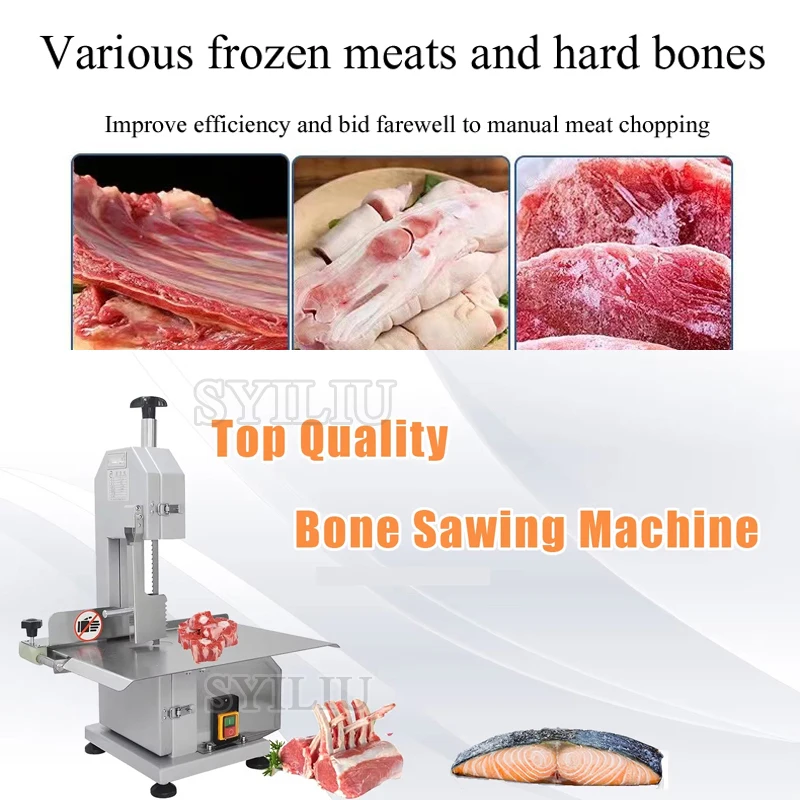 

Automatic Frozen Bone Saw Electric Used Meat and Bone Saw Meat Fish Cutting Machine Automatic Bone Cutting Machine