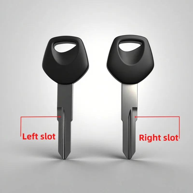 Llaves de repuesto para motocicleta SUZUKI GZ150 GZ150-A GN125-C GN125-F GN 125 EN125 EN 125, llave virgen sin cortar con imán