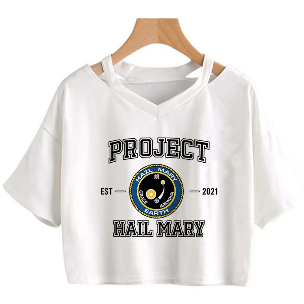 Ryan Gosling Project Hail Mary cropped top shoujo meme party gyaru alternative  tshirt cheap alternative  korean fashion