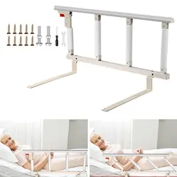 Bed Rails For Elderly Adults Folding Medical Bed Safety Assist Rail Handle For Seniors Bed Side Guard To Prevent Falling Out Bed