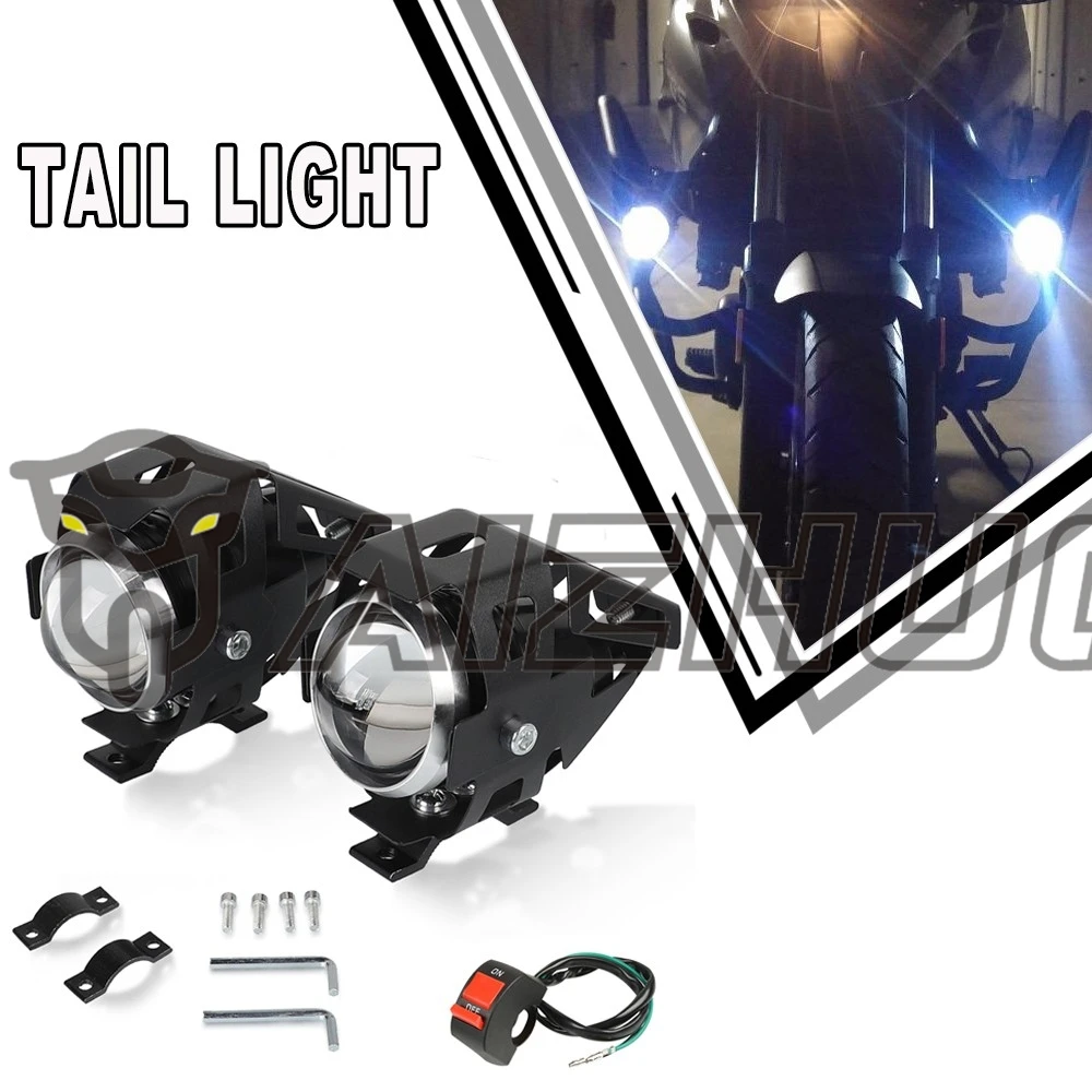 Мотоциклетные фары U5 12 В, светодиодный передний прожектор для YAMAHA YBR 125 250 YZFR15 R15 V3 XP530 XP500 MT15 MSLAZZ 150 FZ150I FZS150