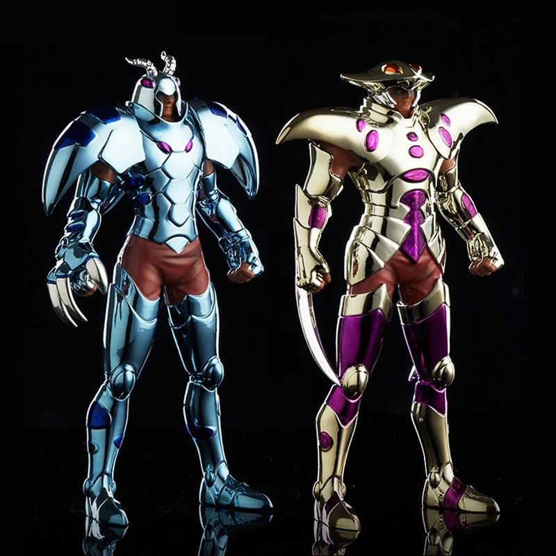 

Saint Seiya Myth Cloth EX Hades Army 108 Specters Underworld Dark Mantle DeadTurtle Leo&Crab Mick Knights of Zodiac Resin Figure