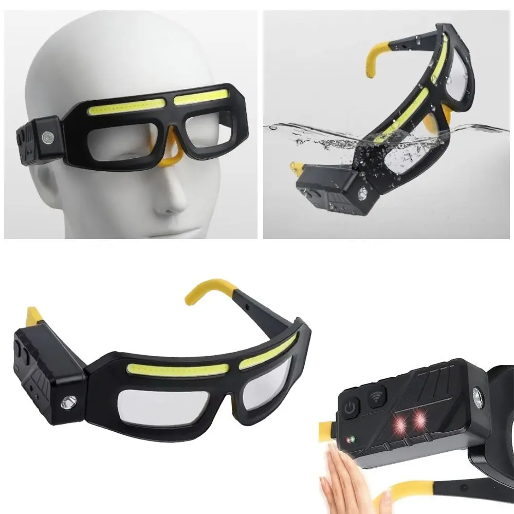 Lightweight Intelligent Sensing Headlight Waterproof Comfortable LED Headlight Glasses Adjustable