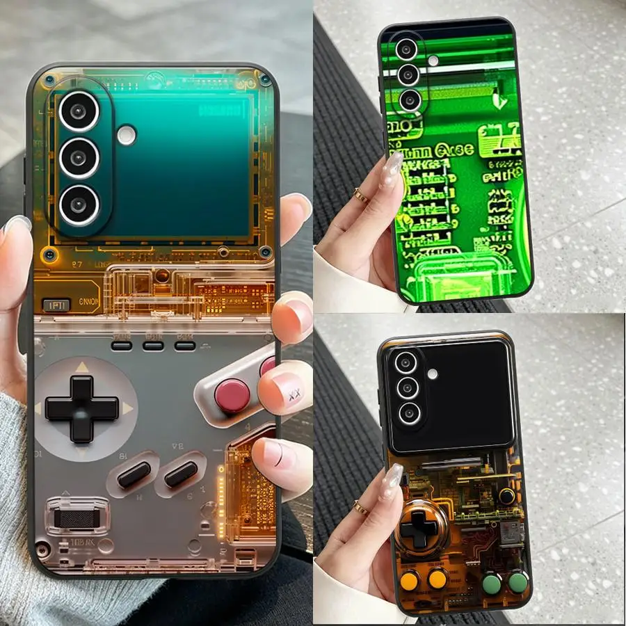 Game Retro Print Case for Samsung Galaxy A57 A05 A73 A51 A55 A25 A16 A37 A15 A50 A52 A36 A53 A17 A06 Phone Cover A70 A41
