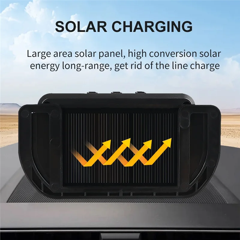 

TPMS T14-1 Solar Tire Pressure Monitoring System With 4 External Sensors–Car Tyre Pressure Monitor Temperature Warning