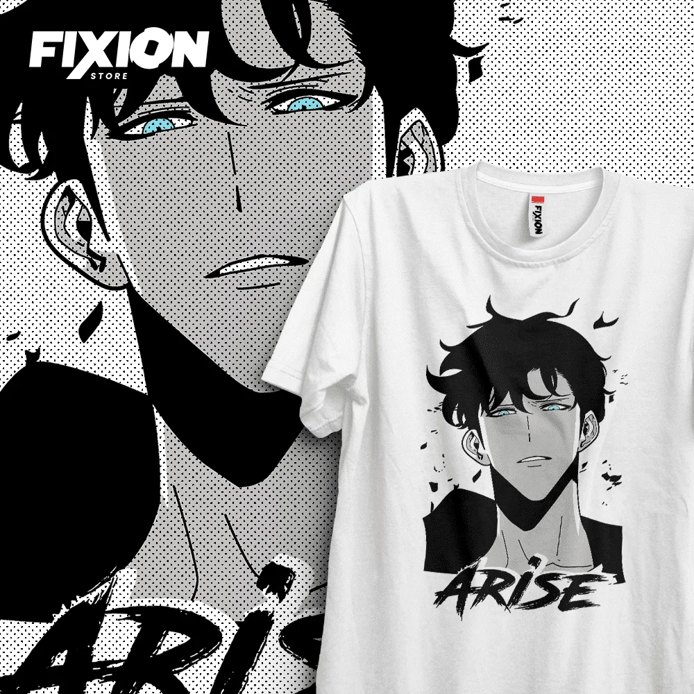 Solo Leveling  Anime T Shirt Manga Gift For Anime Lover All Size Cotton