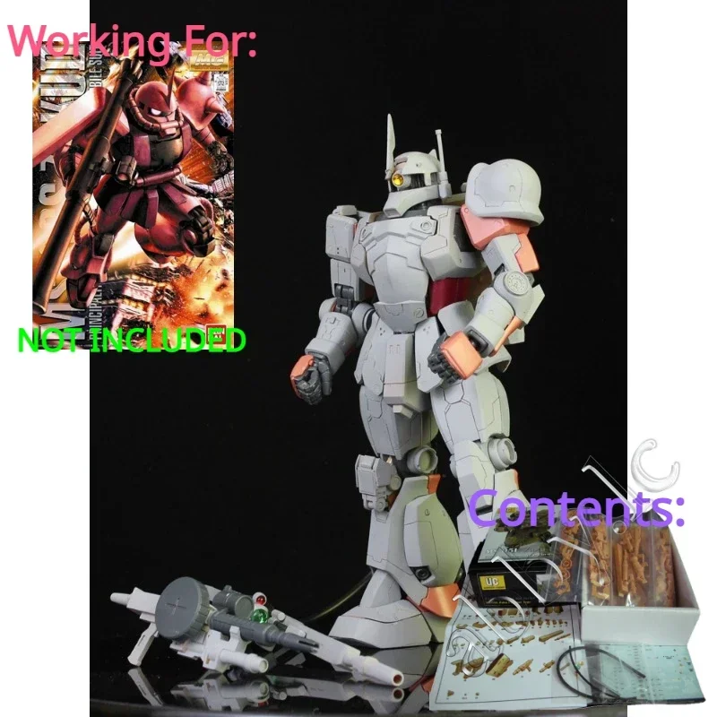 for MG 1/100 MS-06S Zaku II Char Ver. 2.0 UC Century Recast MS-05L Zaku I Sniper Type Resin Conversion Kit Master Grade Unicorn