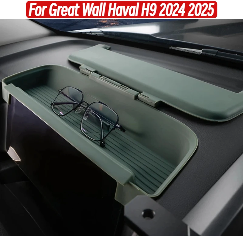 For Great Wall Haval H9 2024 2025 2026 Screen Back Storage Box Organizer Tray Interior Accessories