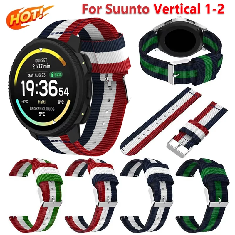 22Mm Canvas Nylon S… - image