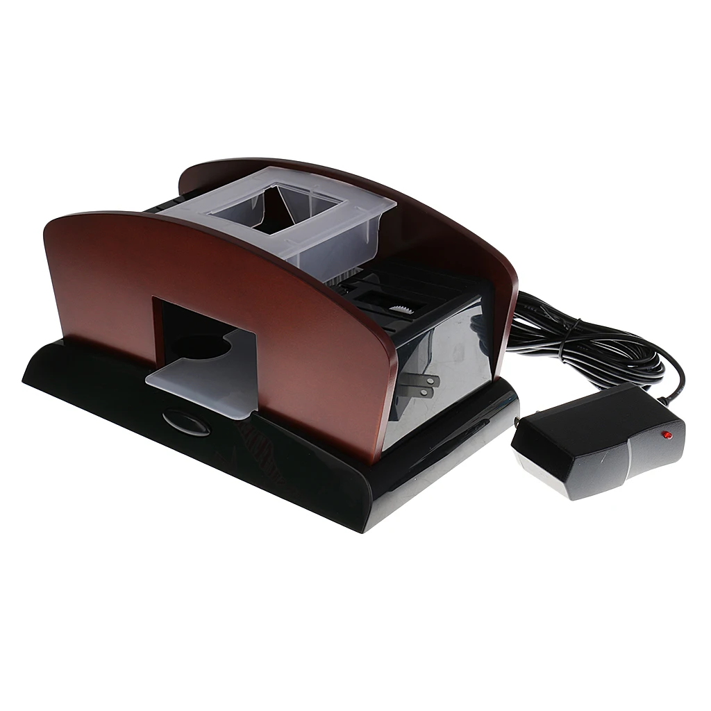 

Automatic Poker Card Shuffler Casino Game Playing Shuffling Machine 1-2 Deck