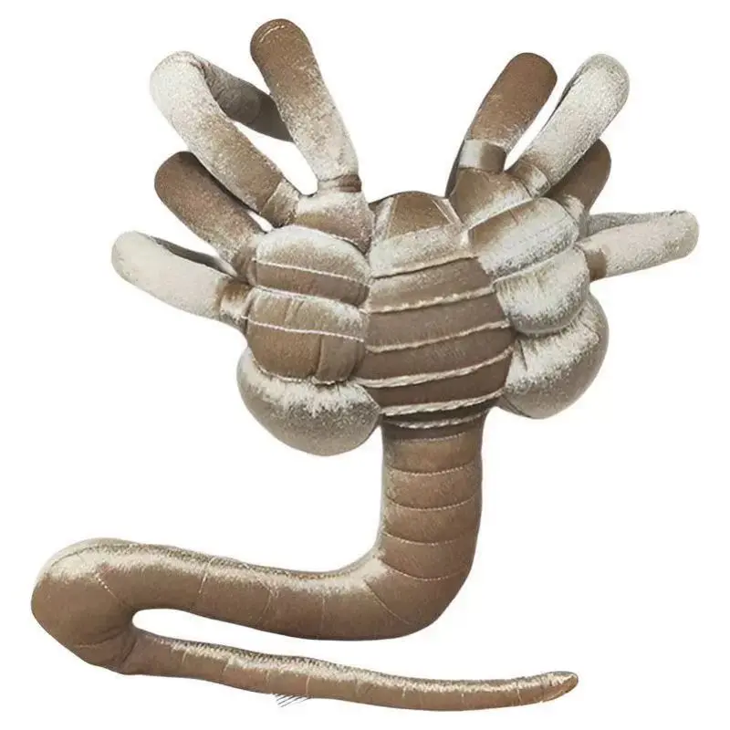 2024 Alien Romulus Plüsch Puppe Facehugger Peripherie geräte Horror kreative Long Tail Spielzeug Serie Sofa Schlafzimmer Ornament Geburtstags geschenk