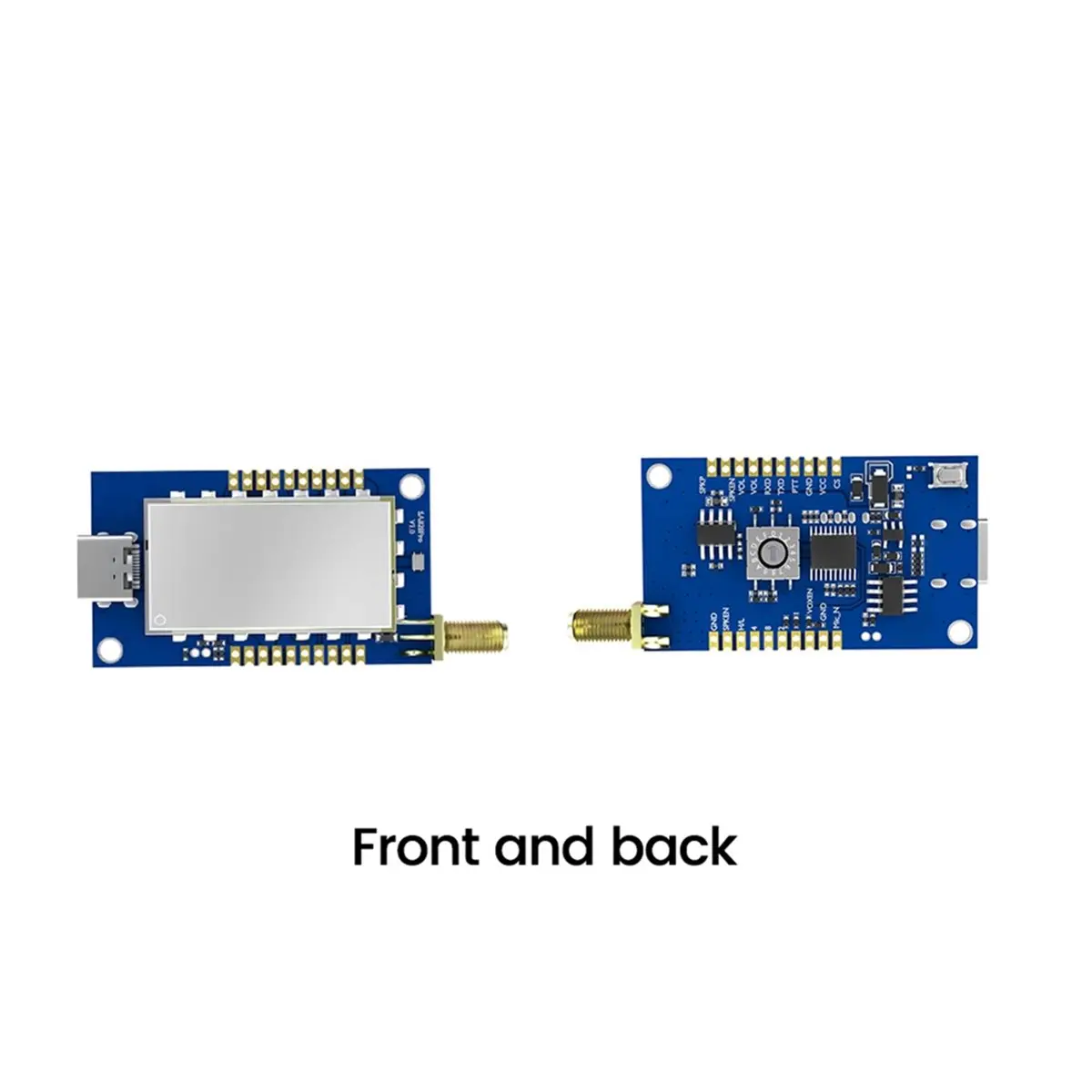 HOUSEHOLD*GOOD SA828Pro Walkie Talkie Module 1.5W Voice & Data Transceiver with CTCSS/CDCSS for DIY Intercom VHF 134-174MHz