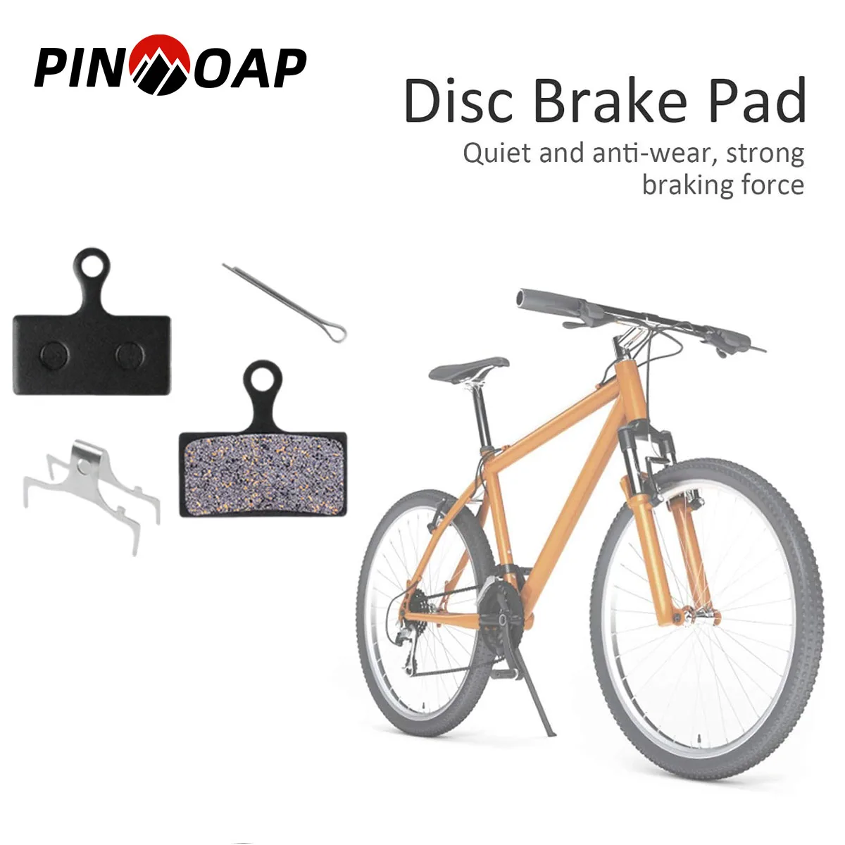 1 Paar Universal-Fahrradbremsbeläge, langlebig, hydraulische Scheibenbremsbeläge, passend für Shimano M6100 M7100 M8100, verschleißfestes Bremsbelagteil