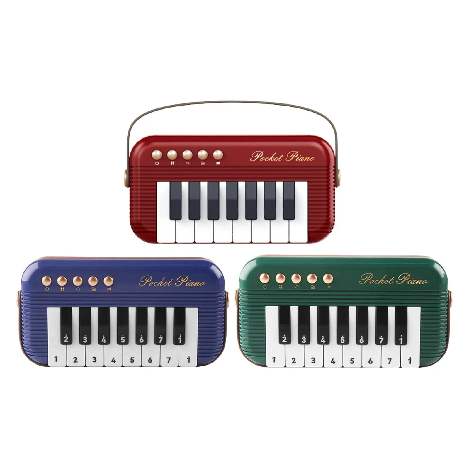 Kids Piano Keyboard Fun Mini Electronic Keyboard for 4-6 Years Old Beginners