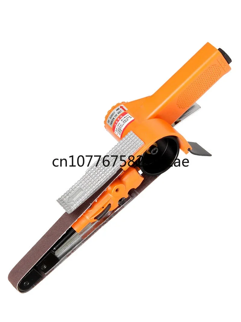 

Handheld Pneumatic Belt Sander Die-casting Burr Belt Sander 20*520 Imported AT-7010P.