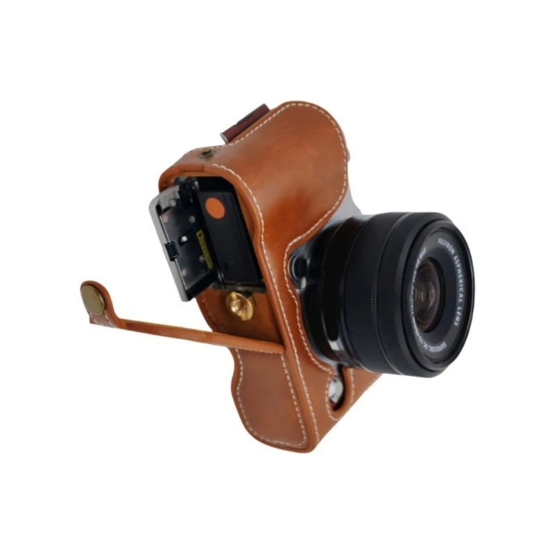 U2JE Multipurpose Protective Half Case Camera Base Plate PU Texture Suitable for XA10 XA20 XA2 XA3 XA5 XA7 Model Scratch