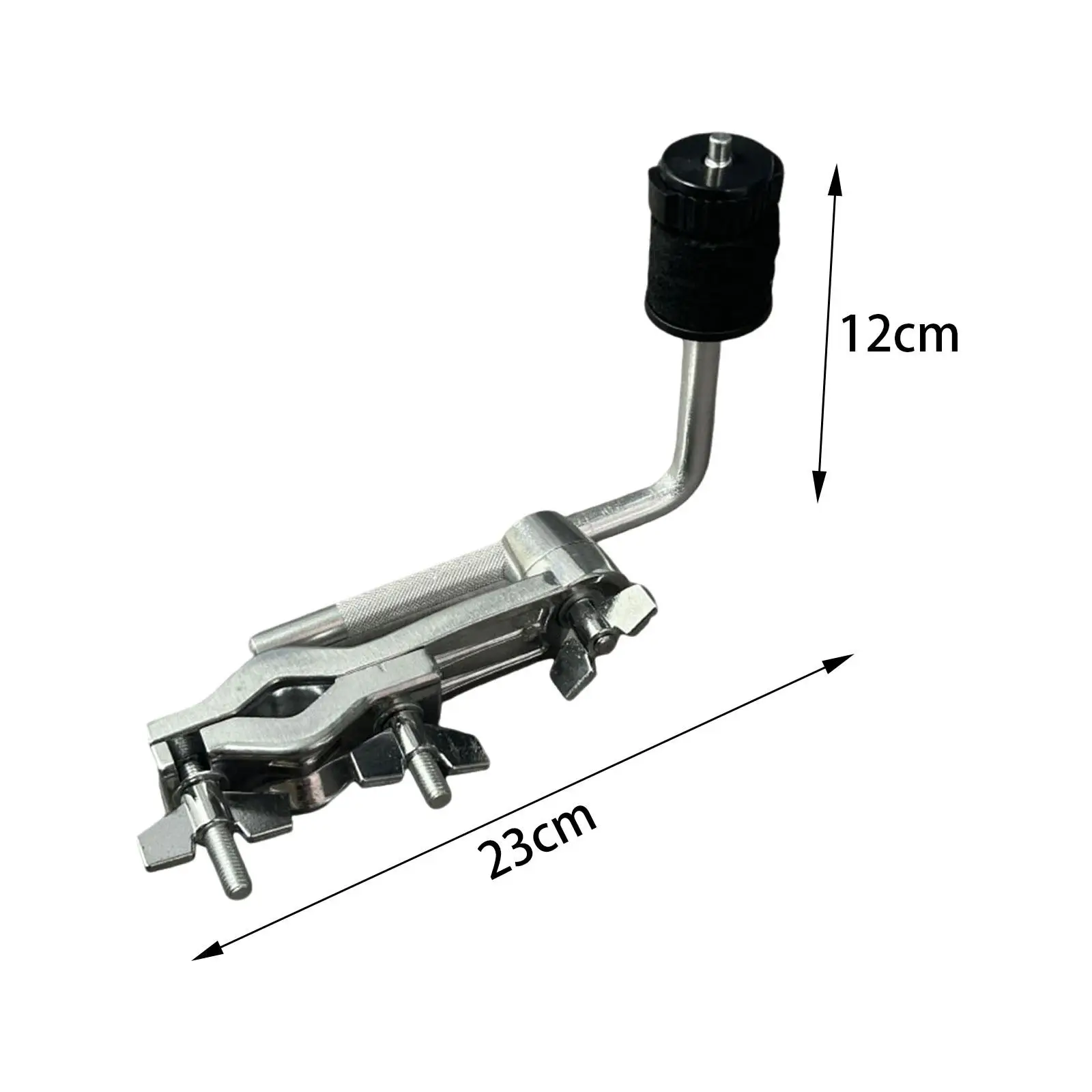 Cymbal Stand Clamp Drum Parts Professional Replacement Universal Metal Extended Cymbal Holder Clip Cowbell Mount Bracket