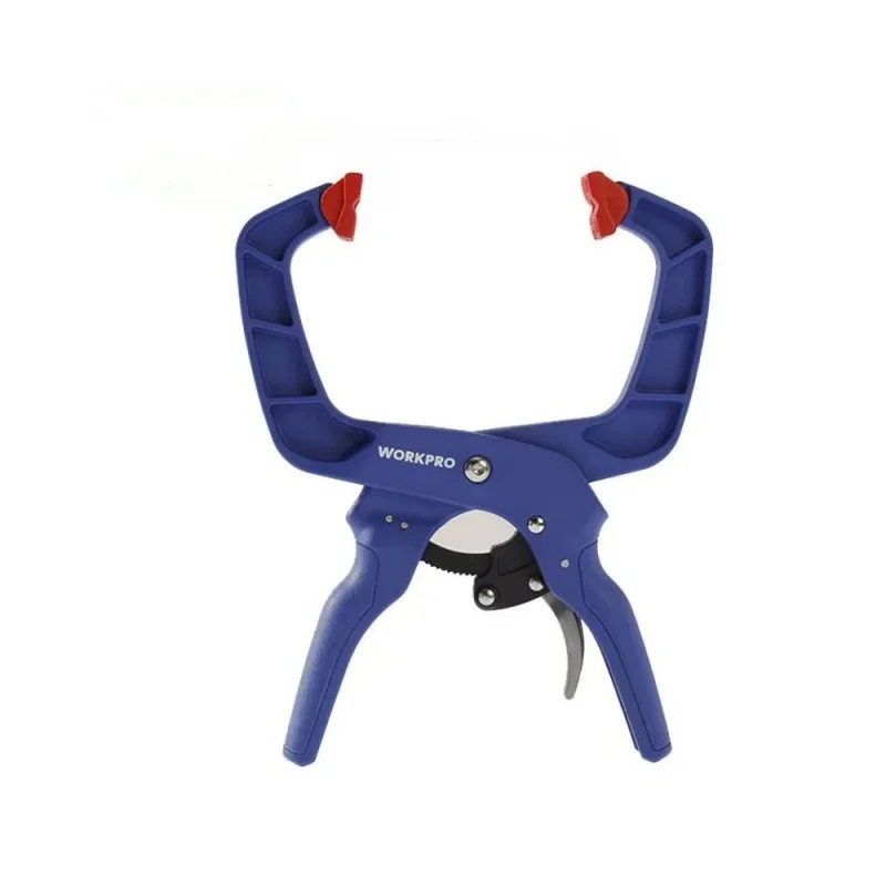 

WORKPRO Quick Ratchet Plastic Clamps Extra Large Nylon Clip Powerful Wood Working Retainer Woodworking Tool G Type 1 " 2" 4"