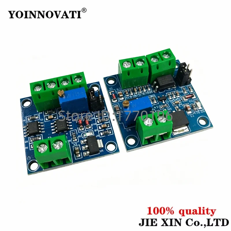PWM to Voltage Converter Module 0%-100% to 0-10V for PLC MCU Digital to Analog Signal PWM Adjustabl Converter Power Module