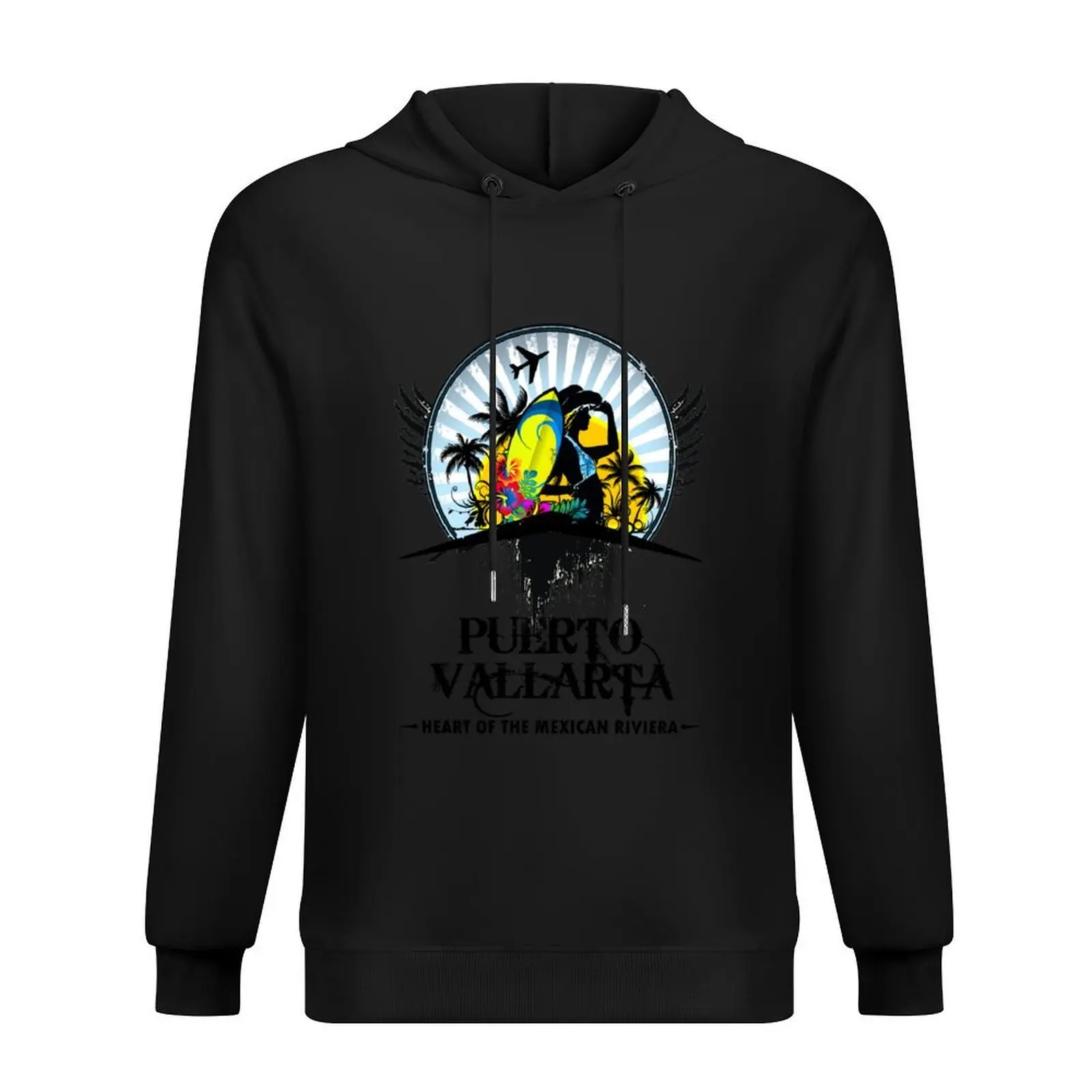 

Puerto Vallarta Mexico Hoodie blouse men's winter sweater anime clothes men's sweat-shirt set hoodie