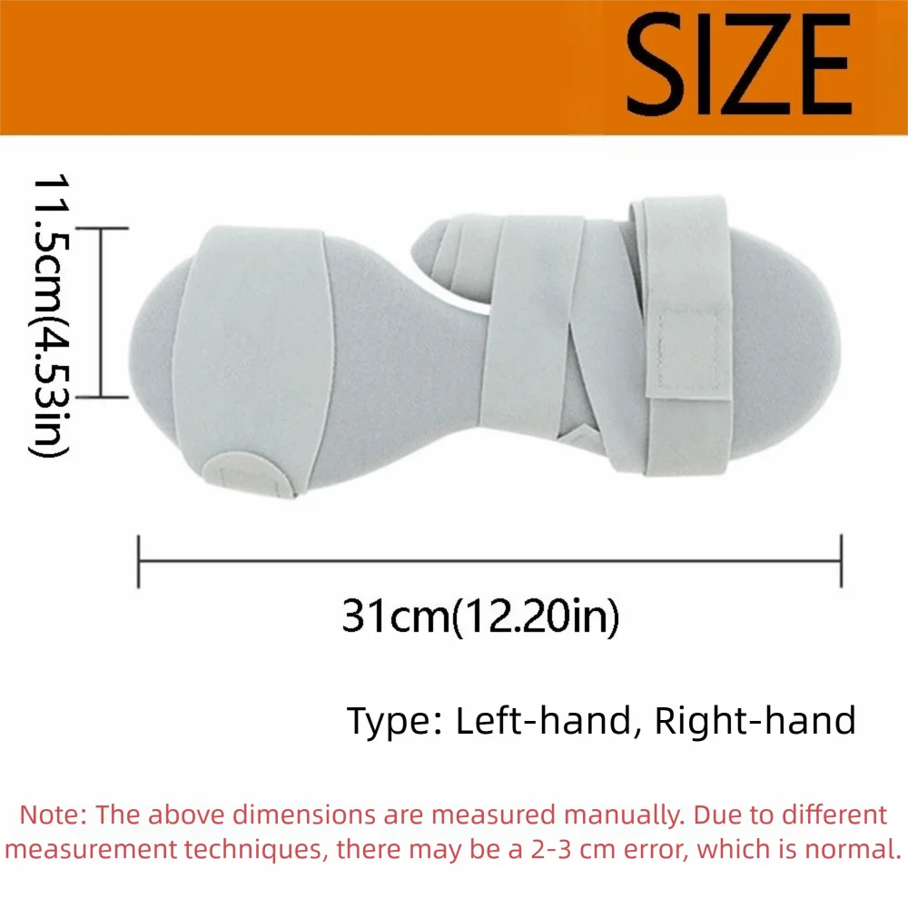 Supporto per tutore per mano traspirante Regolazione multilivello Vestibilità comoda Stecca fissa per mano Supporto per pollice Poggiapolsi Supporto per polso