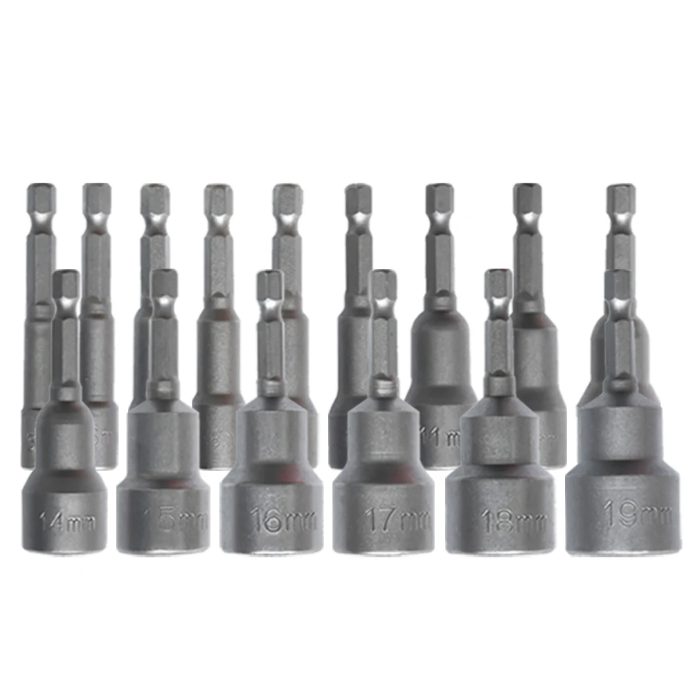 1pcs Socket Wrenches Hex Socket Wind Batch Sleeve 65mm Driver Drill Bit Socket Wrench Extension Adapter Bolt Hand Tool