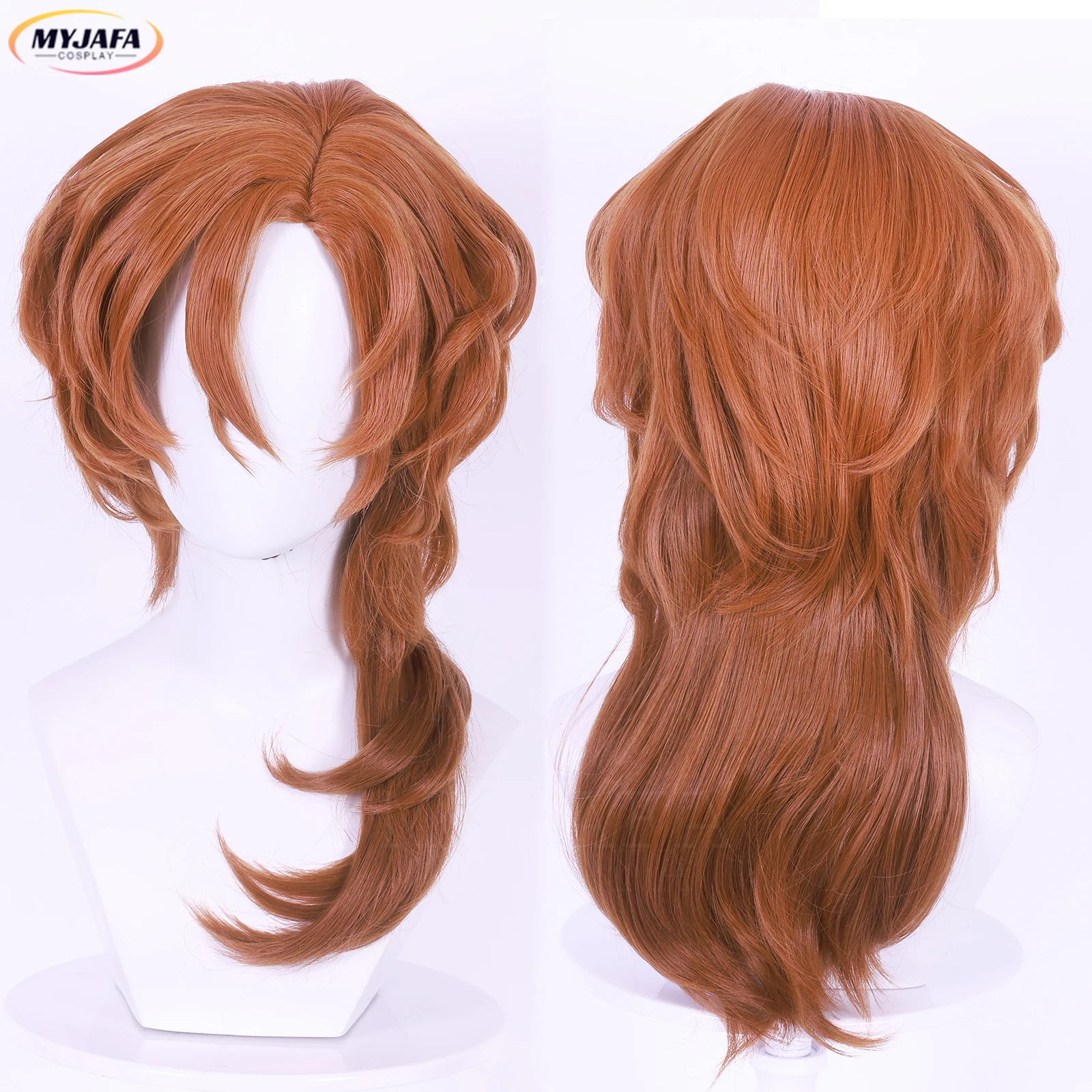 

Really High Quality Anime Chuya Nakahara Chuuya Cosplay Wig Heat Resistant Synthetic Hair Role Play Wigs + Wig Cap