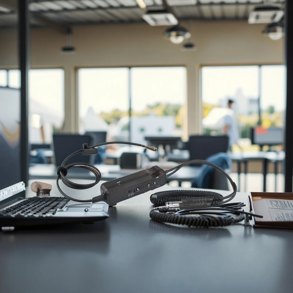 Bluetooth Module Replacement GAdual Plug Cable ANR Aviation Headset