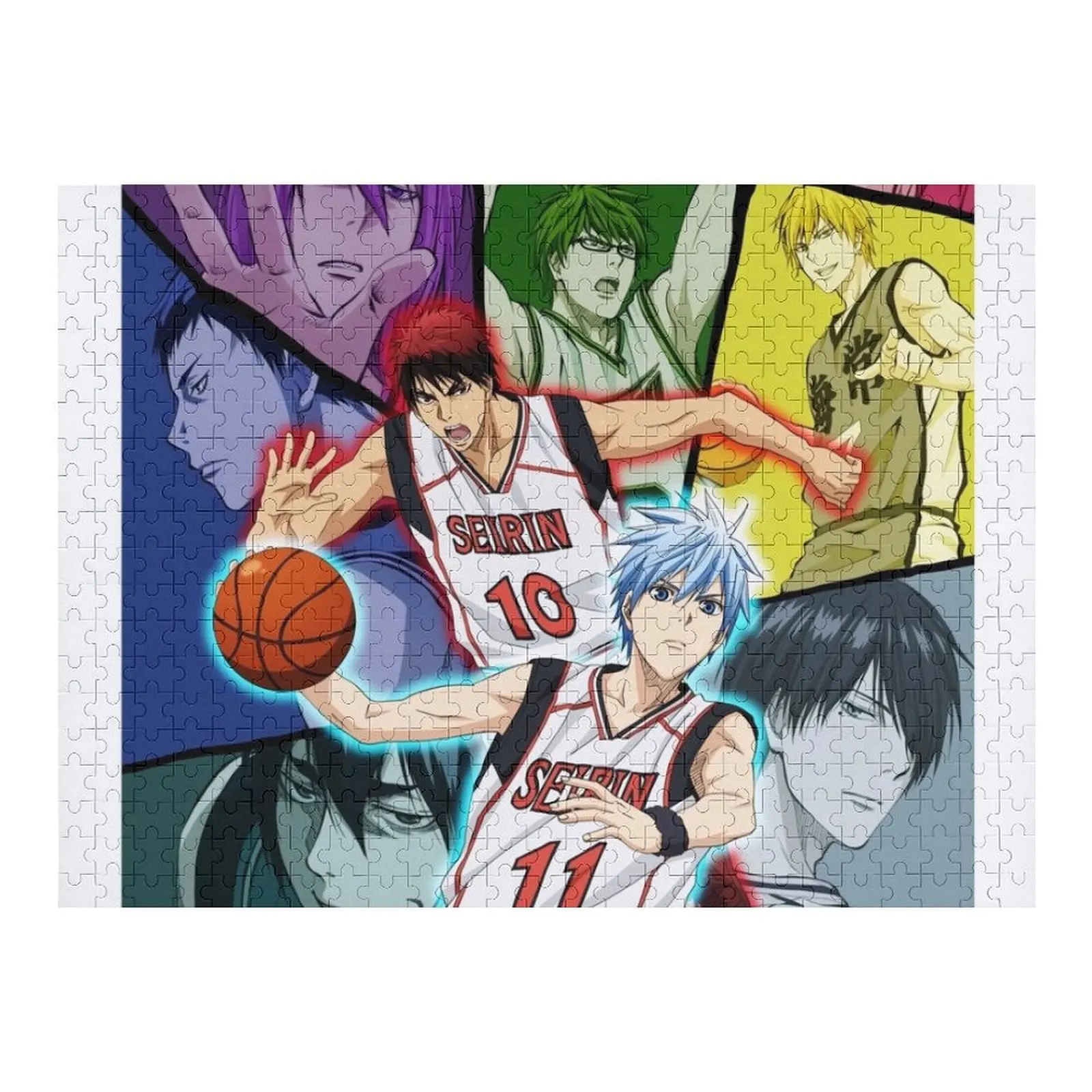 คุโรโกะและทีมจิ๊กซอว์เกมปริศนาสัตว์ไม้สำหรับเด็ก