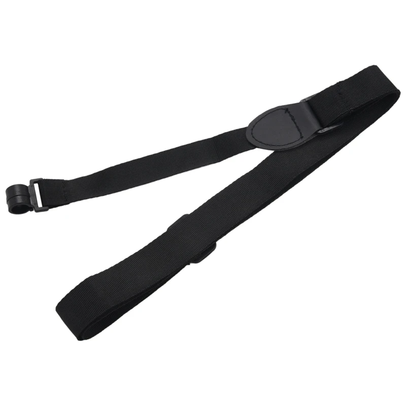 Quality 2X Adjustable Nylon Classical Ukulele Straps For Acoustic Electric Guitar With Hook (Black)