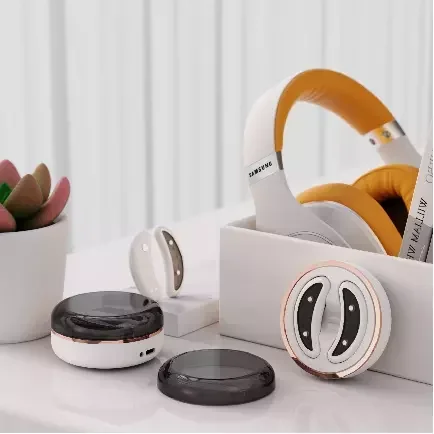 Mini Home Eye Beauty Device Hot Compress Removes Dark Circles Bag EMS Microcurrent Under Eye Massager