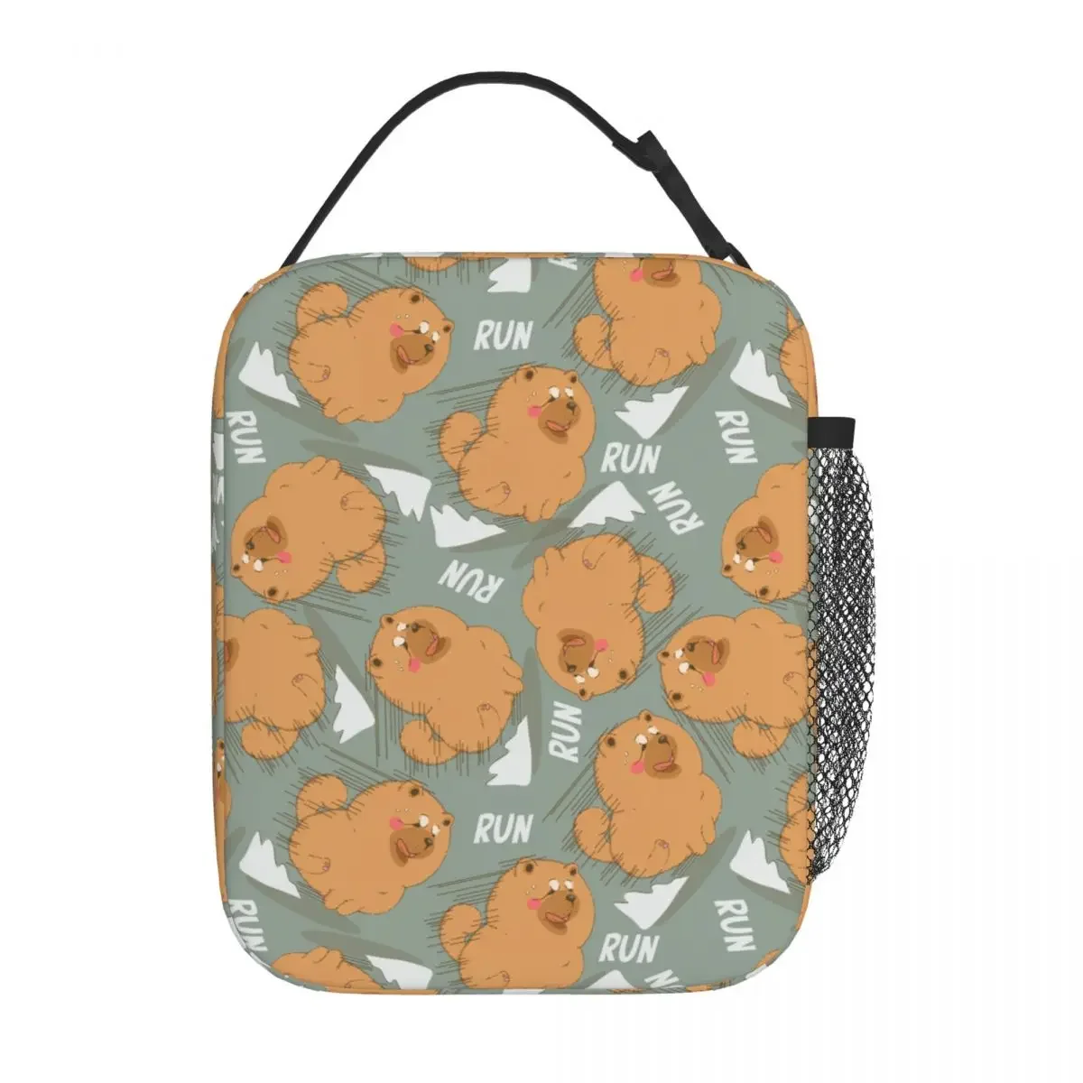 Lunch Box Cute Chow Chow Dog Run Product Lunch Container Unique Design Cooler Thermal Lunch Box For Outdoor