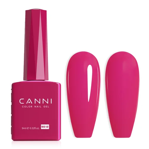 Imagen 2 del producto CANNI-esmalte de uñas en Gel, 9ml, sin HEMA, hermoso Color rosa, Soak Off UV LED, semipermanente, textura suave, manicura artística # 9012