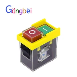 New Original Electromagnetic Switch, KJD6 5e4 Switch, Control Box Switch for Drill Machine, AC 250V, 6(4)A