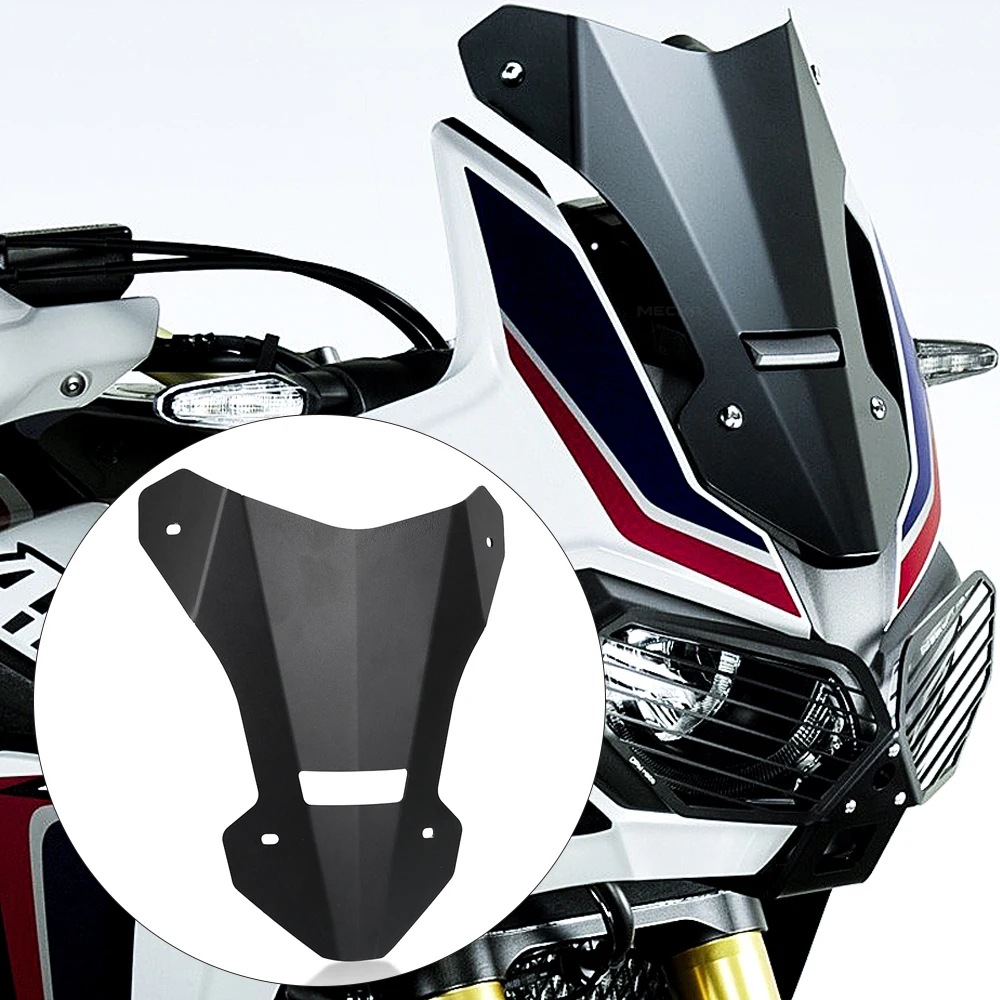 

FOR HONDA CRF 1000L Africa Twin CRF1000L 1000 L Motorcycle windshield deflector WindScreen Wind Deflectors Wind Shield Cover