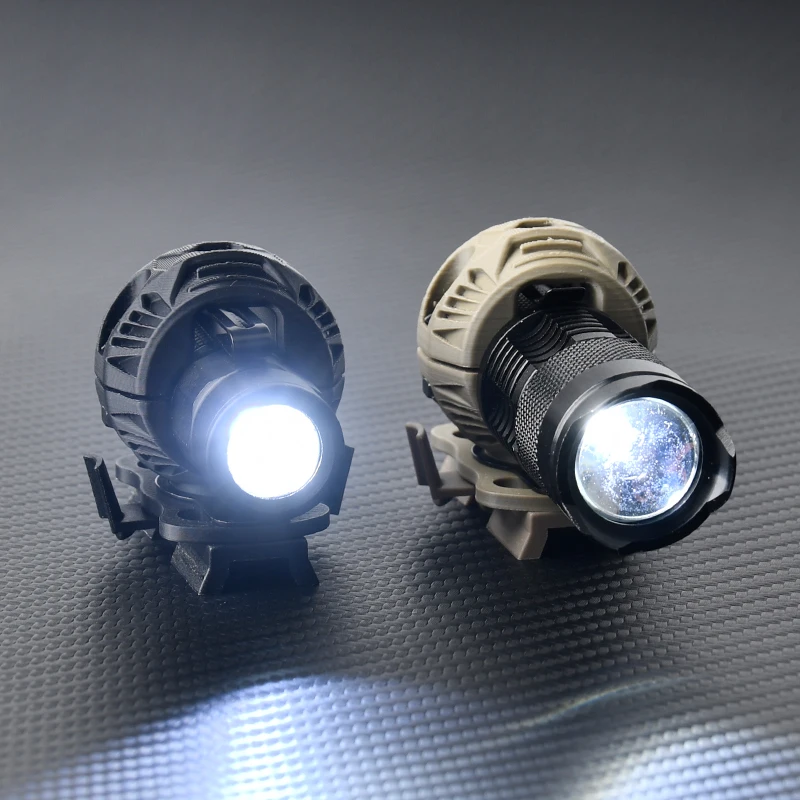 WADSN Tactical Helmet Light Base FAST Headlight White LED Flashlight Mount Reading Lamp Airsoft Hunting Light Fixtures Part