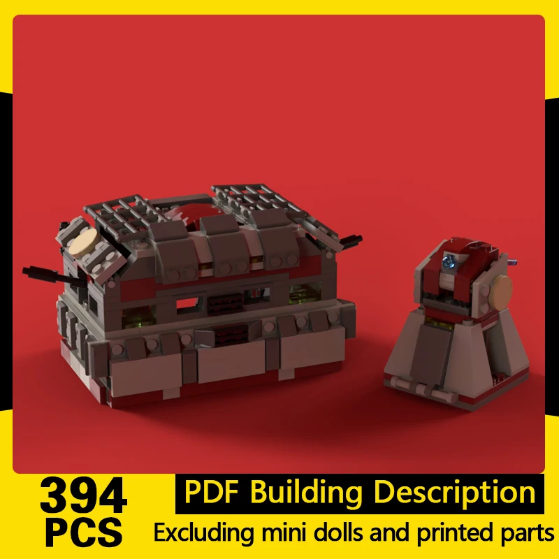 

Star Movies Model MOC Building Bricks Space Commando Bunker Modular Technology Gifts Holiday Assemble Children Toys Suit
