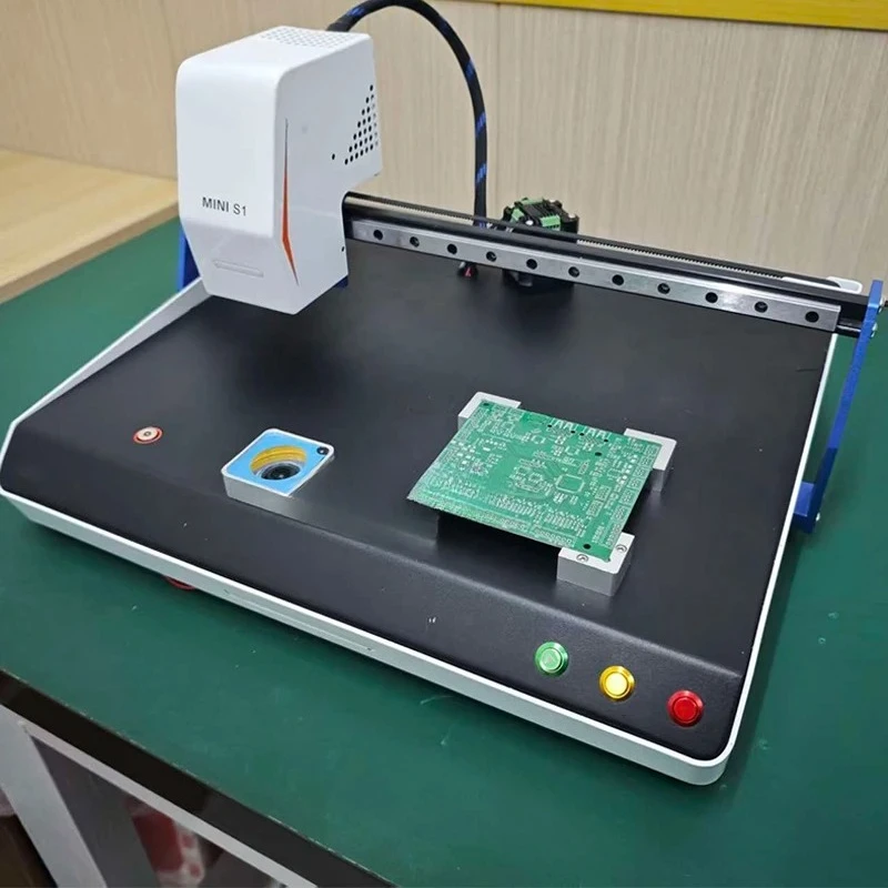 

Automatic Pick Place Machine Double Vision Camera System Mini S1 LED Mounter Single Head Nozzle for PCB Assembly